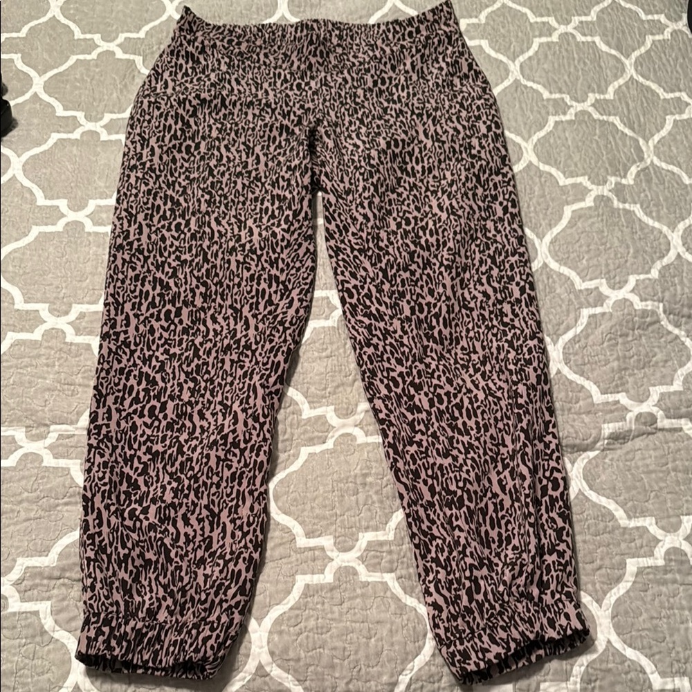 Leopard Print Pants